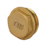 2nd9flaf34dg74ziancjlw9zd3qytm9y TIM Пробка с уплотнительным кольцом латунная 3/4" (10шт)